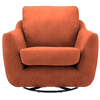 G Plan Vintage The Sixty Seven Swivel Armchair Velvet Copper